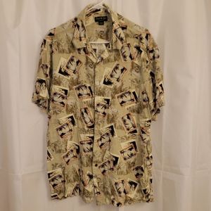 David Taylor Collection Hawaiian style shirt XL